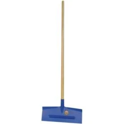 Offner Schneescharre Aus Stahlblech Mit Stiel