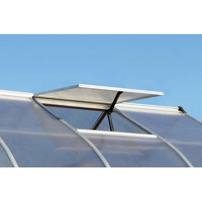 Palram - CanopiaBella 2.4 X 2.4 Gewächshaus Silber Stegplatten 3 Palram - CanopiaBella 2.4 X 2.4 Gewächshaus Silber Stegplatten – Bild 3