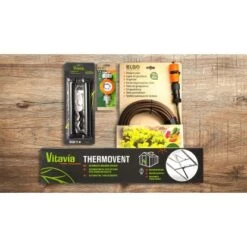 Vitavia Gewächshaus Venus 3800 ESG 3 Mm - Smaragd Vorzugsset -Vitavia Verkaufsgeschäft 4005717251833 2298 08