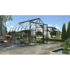 Vitavia Gewächshaus Diana 9900 ESG 3 Mm - Schwarz Vorzugsset
