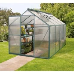 Vitavia Gewächshaus Triton 5000 HKP 4 Mm - Smaragd - Vorzugsset