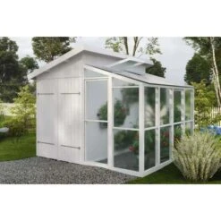 Polhus Gewächshaus Ernst Naturbelassen 276 Cm X 284 Cm