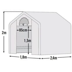 ShelterLogic Foliengewächshaus 180 Cm X 240 Cm X 200 Cm 15 ShelterLogic Foliengewächshaus 180 Cm X 240 Cm X 200 Cm -Vitavia Verkaufsgeschäft 447625 1741 8