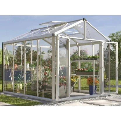 Vitavia Gewächshaus Zeus Comfort 8100 ESG/HKP Alu 1 Vitavia Gewächshaus Zeus Comfort 8100 ESG/HKP Alu