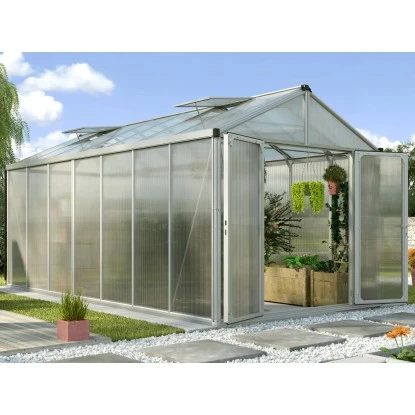 Vitavia Gewächshaus Zeus Comfort 13800 HKP10mm Alu 1 Vitavia Gewächshaus Zeus Comfort 13800 HKP10mm Alu