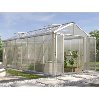Vitavia Gewächshaus Zeus Comfort 15700 HKP10mm Alu 1 Vitavia Gewächshaus Zeus Comfort 15700 HKP10mm Alu