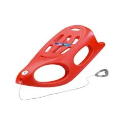 KHW Kunststoff-Schlitten Crazy Bob Rot