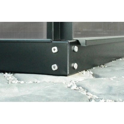 Stahlfundament Vitavia 1300 Schwarz 6 Cm Inkl. Schrauben Und Fundamentklammern 2 Stahlfundament Vitavia 1300 Schwarz 6 Cm Inkl. Schrauben Und Fundamentklammern – Bild 2