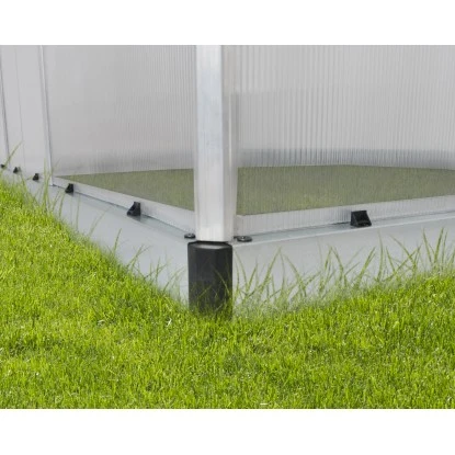 Palram - CanopiaGewächshaus Mythos Einzeltür 2,3 M² Silber 4 Palram - CanopiaGewächshaus Mythos Einzeltür 2,3 M² Silber – Bild 4