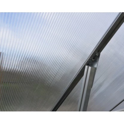 Palram - CanopiaGewächshaus Mythos Einzeltür 2,3 M² Silber 7 Palram - CanopiaGewächshaus Mythos Einzeltür 2,3 M² Silber – Bild 7