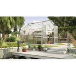 Gewächshaus Vitavia Uranus 9900 Hohlkammerplatten 6 Mm Inkl. Fundament Aluminium