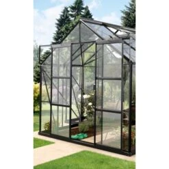 Vitavia Doppeltür-Set Für Gewächshaus Sirius Schwarz -Vitavia Verkaufsgeschäft 8 Zusatztuer fuer Sirius 3