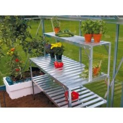 Vitavia Aufsatz Für Alutisch 121 Cm X 28 Cm Alu-Blank