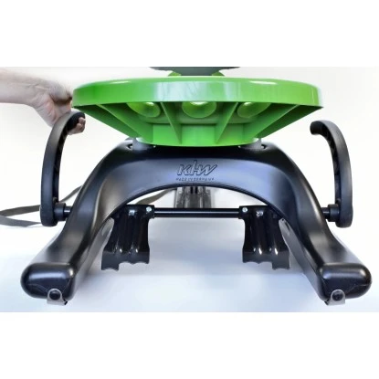 KHW Schlitten Snow Future Mit Teleskoplenkung Und Metallbremsen Grün 2 KHW Schlitten Snow Future Mit Teleskoplenkung Und Metallbremsen Grün – Bild 2