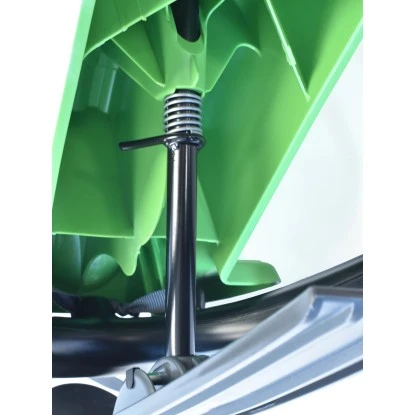 KHW Schlitten Snow Future Mit Teleskoplenkung Und Metallbremsen Grün 6 KHW Schlitten Snow Future Mit Teleskoplenkung Und Metallbremsen Grün – Bild 6