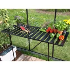 Vitavia Alutisch Abklappbar Schwarz 120 Cm X 56 Cm X 81 Cm