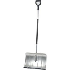 Offner Alu-Schneeschieber 50 Cm Mit Stiel